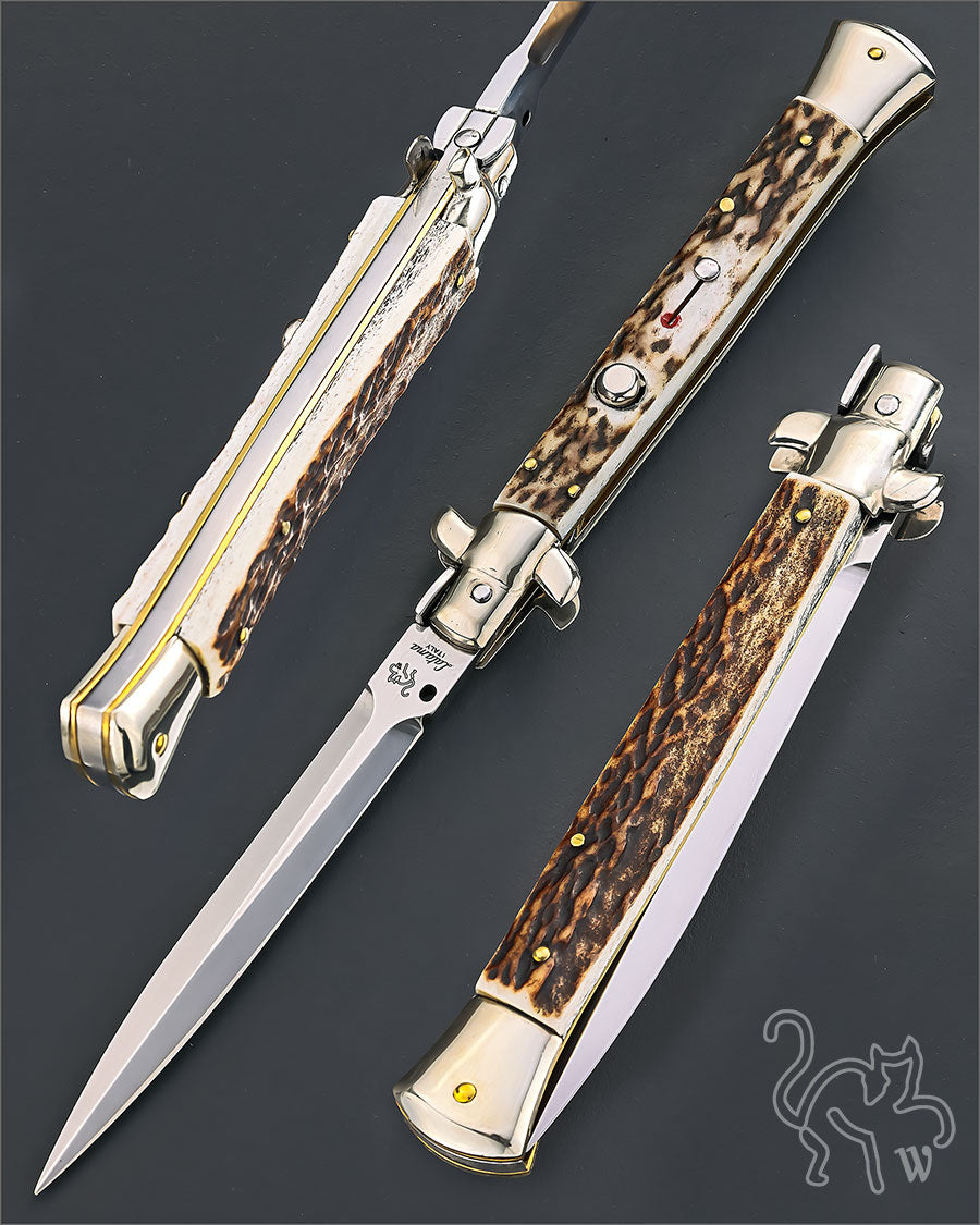 Walt's 28cm CLASSIC Black Forest Stag NEW Dagger Grind CL-ST-ND11780