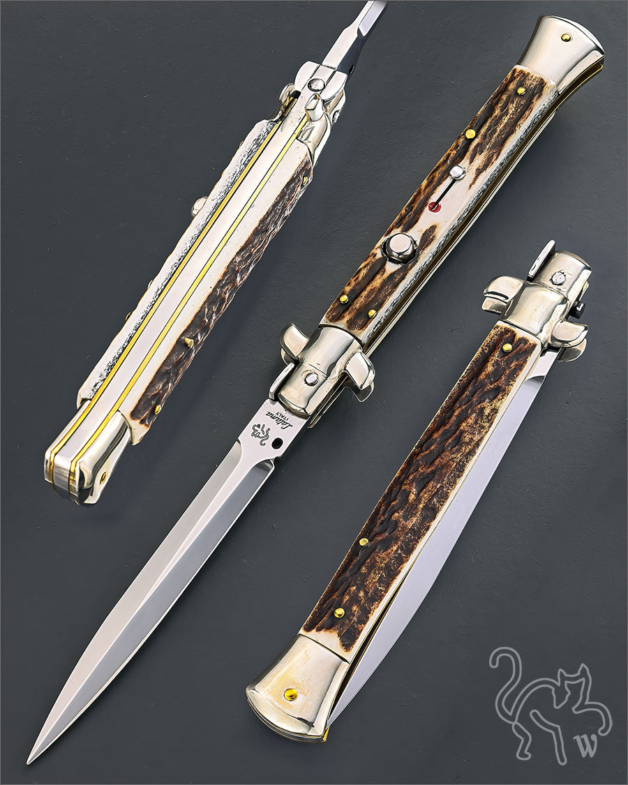 Walt's 28cm CLASSIC Black Forest Stag NEW Dagger Grind CL-ST-ND11781