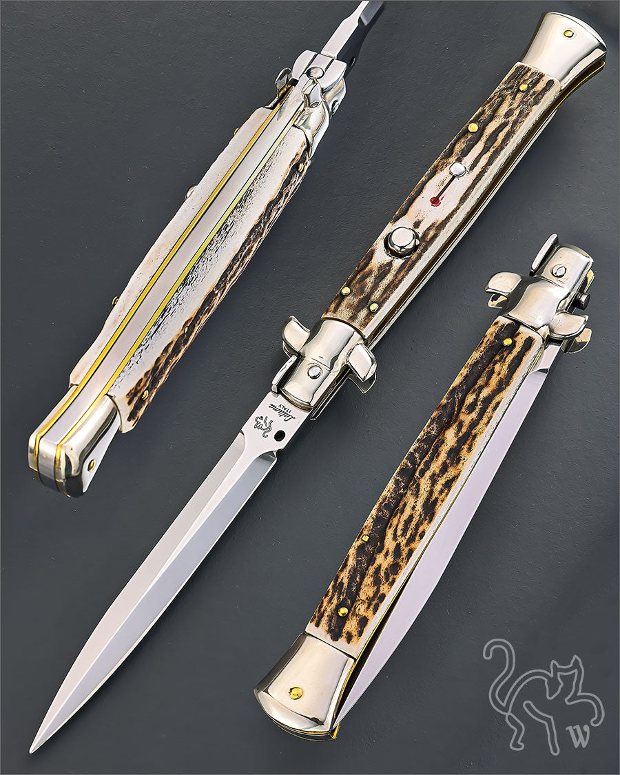 Walt's 28cm CLASSIC Black Forest Stag NEW Dagger Grind CL-ST-ND11782