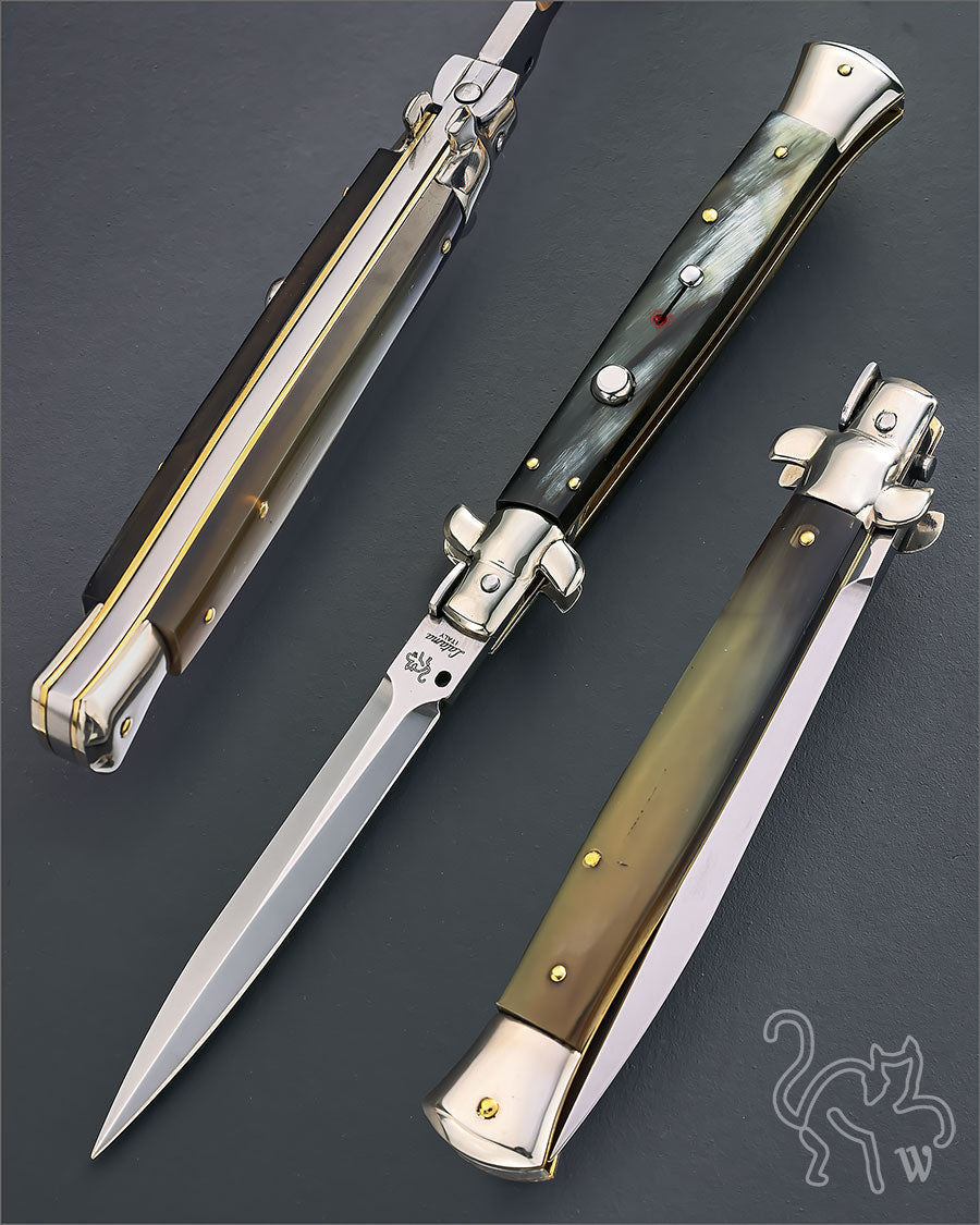 Walt's 28cm CLASSIC Brazilian Black and White NEW Dagger Grind CL-BW-ND11771