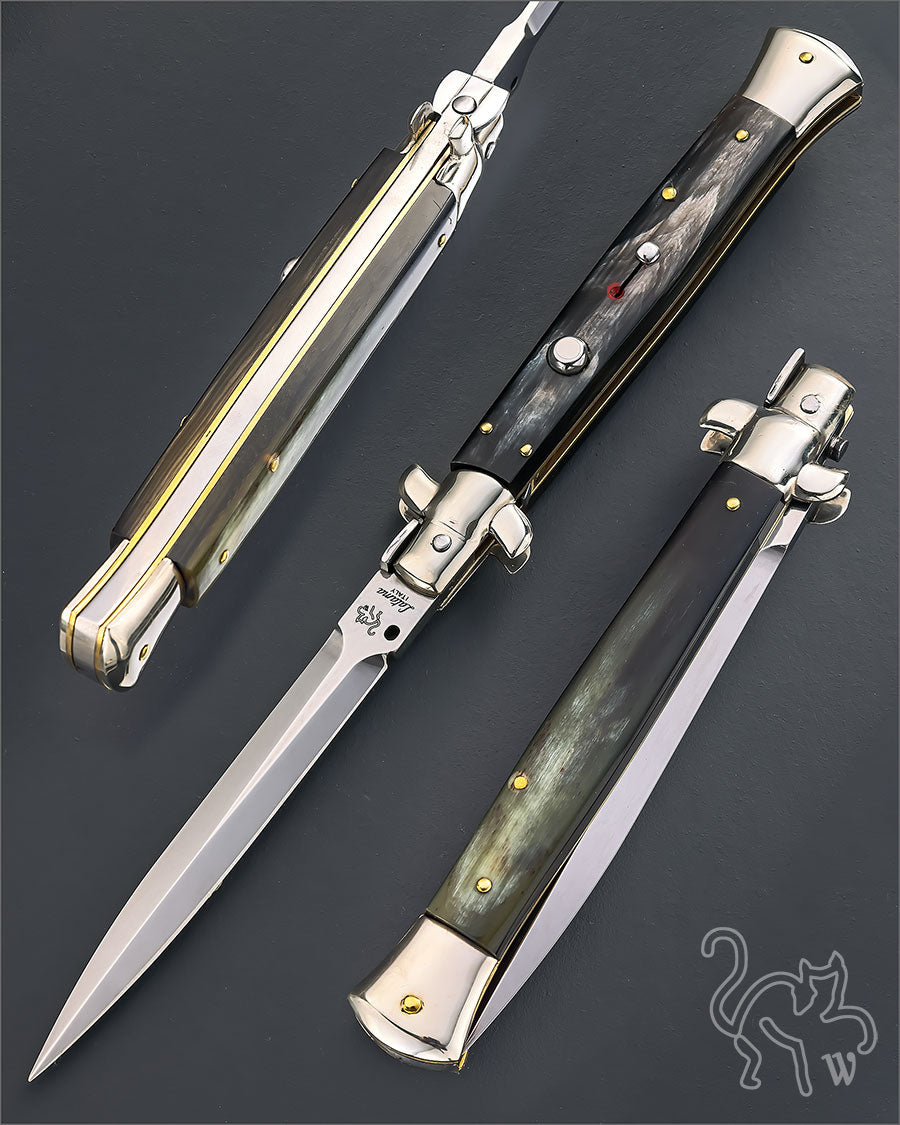 Walt's 28cm CLASSIC Brazilian Black and White NEW Dagger Grind CL-BW-ND11773