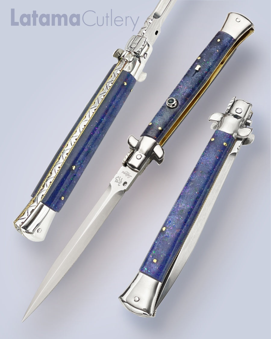 Walt's 28cm Full Custom CLASSIC “Galaxy” Lapis Insert Release Button N ...