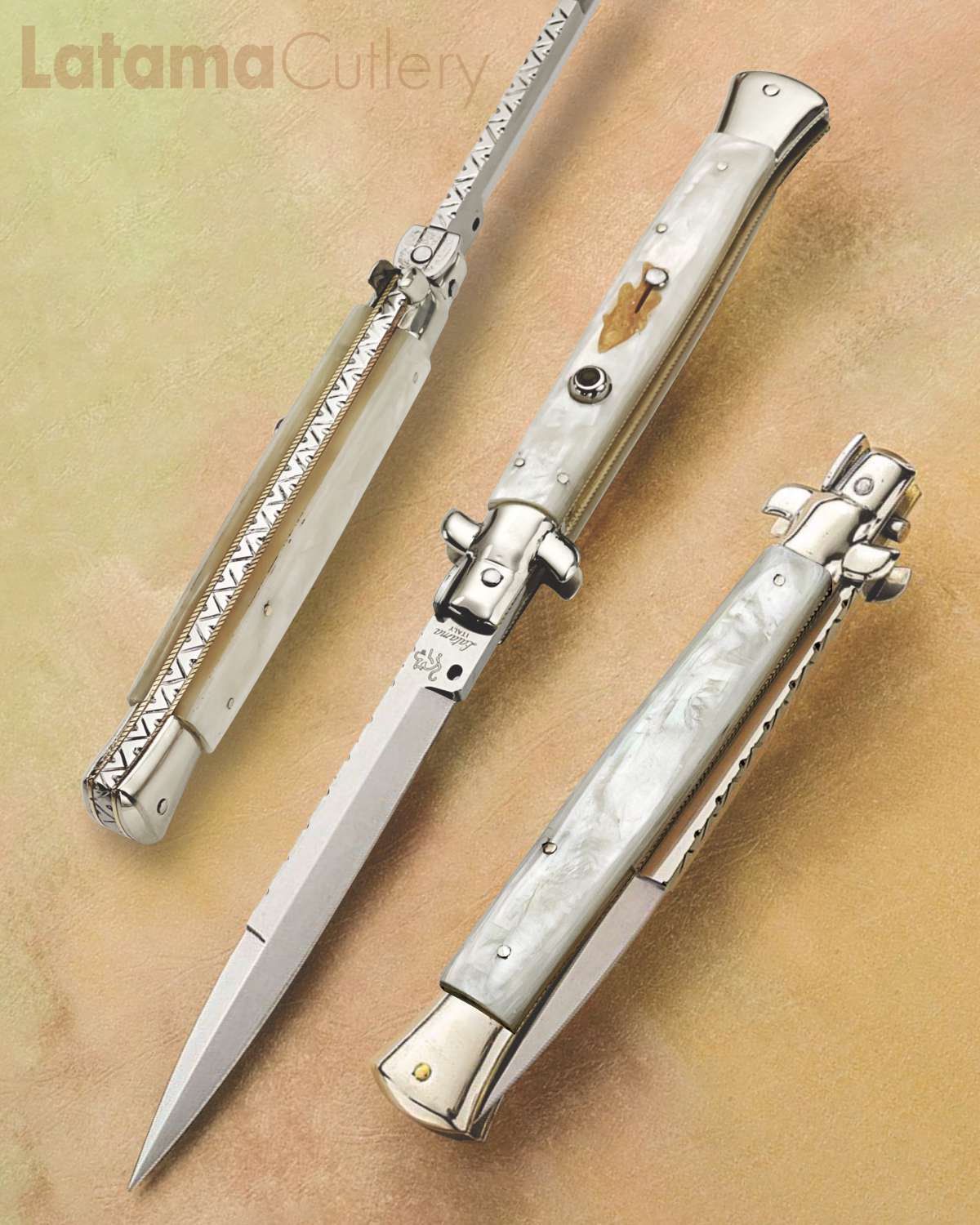 Walt's 28cm Custom Classic Mother of Pearl C-CL-MOP-BA11883 portrait