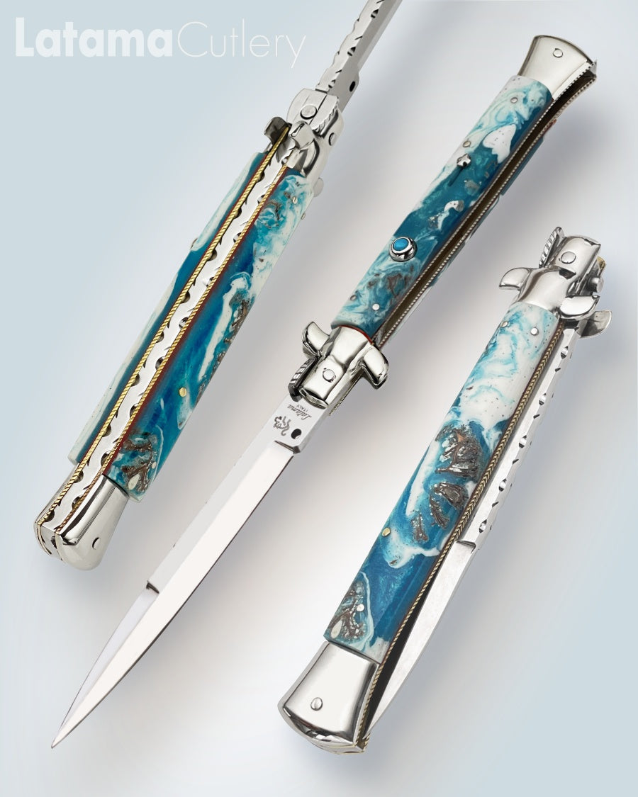 Walt's 28cm Full Custom CLASSIC “Ocean Waves Light” C-CL-OWL-BA11958 portrait