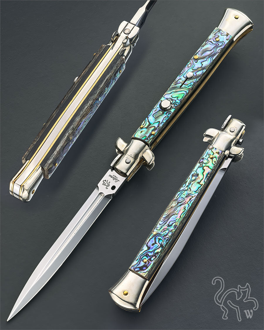 Walt's 28cm CLASSIC Abalone NEW Fuller Dagger Grind CL-AB-ND11845