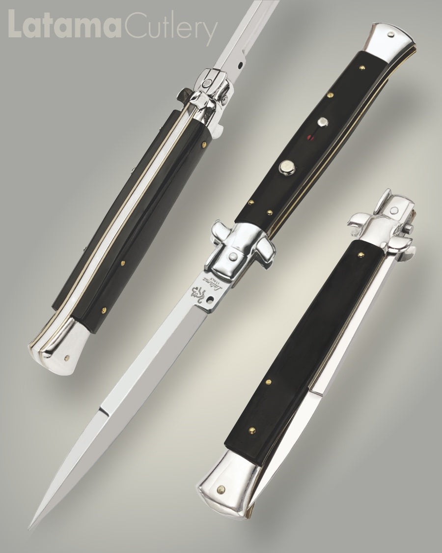 Walt's Classic Raven Black Horn Bayonet CL-BH-BA11961 portrait
