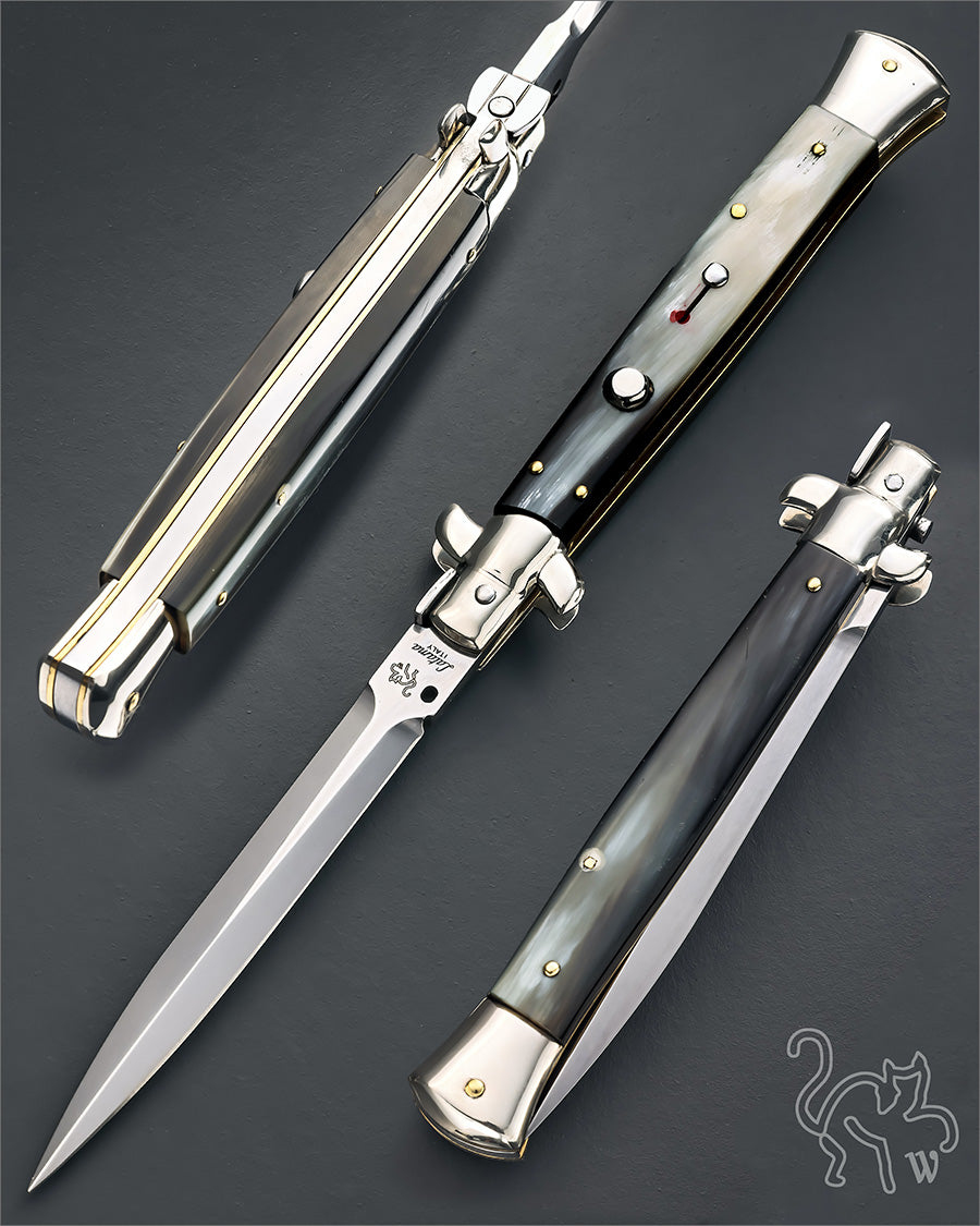 Walt's 28cm CLASSIC Brazilian Black and White NEW Dagger Grind CL-BW-ND11829