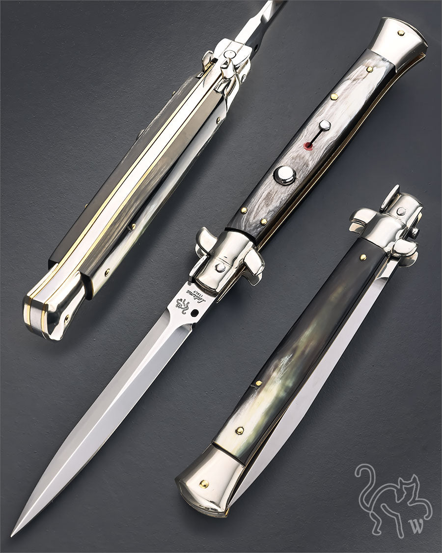 Walt's 28cm CLASSIC Brazilian Black and White NEW Dagger Grind CL-BW-ND11831