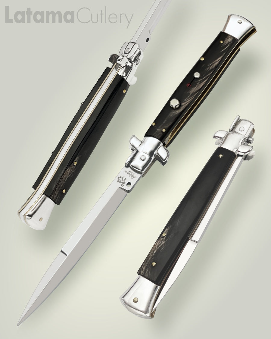 Walt's 28cm CLASSIC “Dark Horn” Bayonet Grind CL-DH-BA11940 portrait