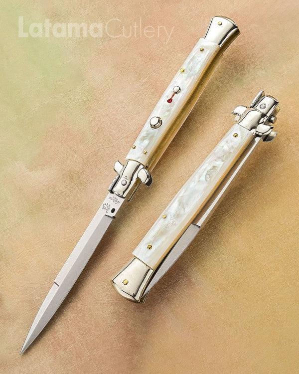 Walt's Classic Mother of Pearl Bayonet Grind CL-MOP-BA11742 portrait