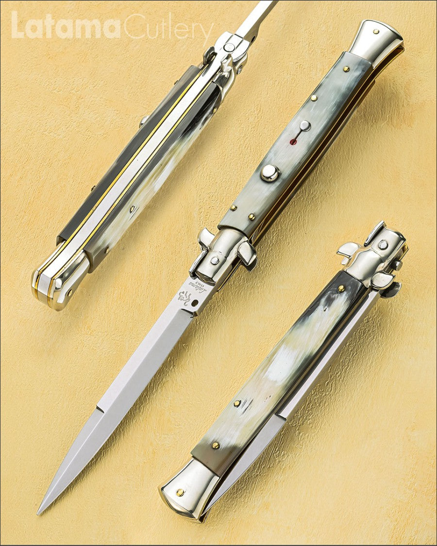 Walt's 28cm CLASSIC “Primo Black &amp; White” Bayonet Grind CL-PR-BA11379
