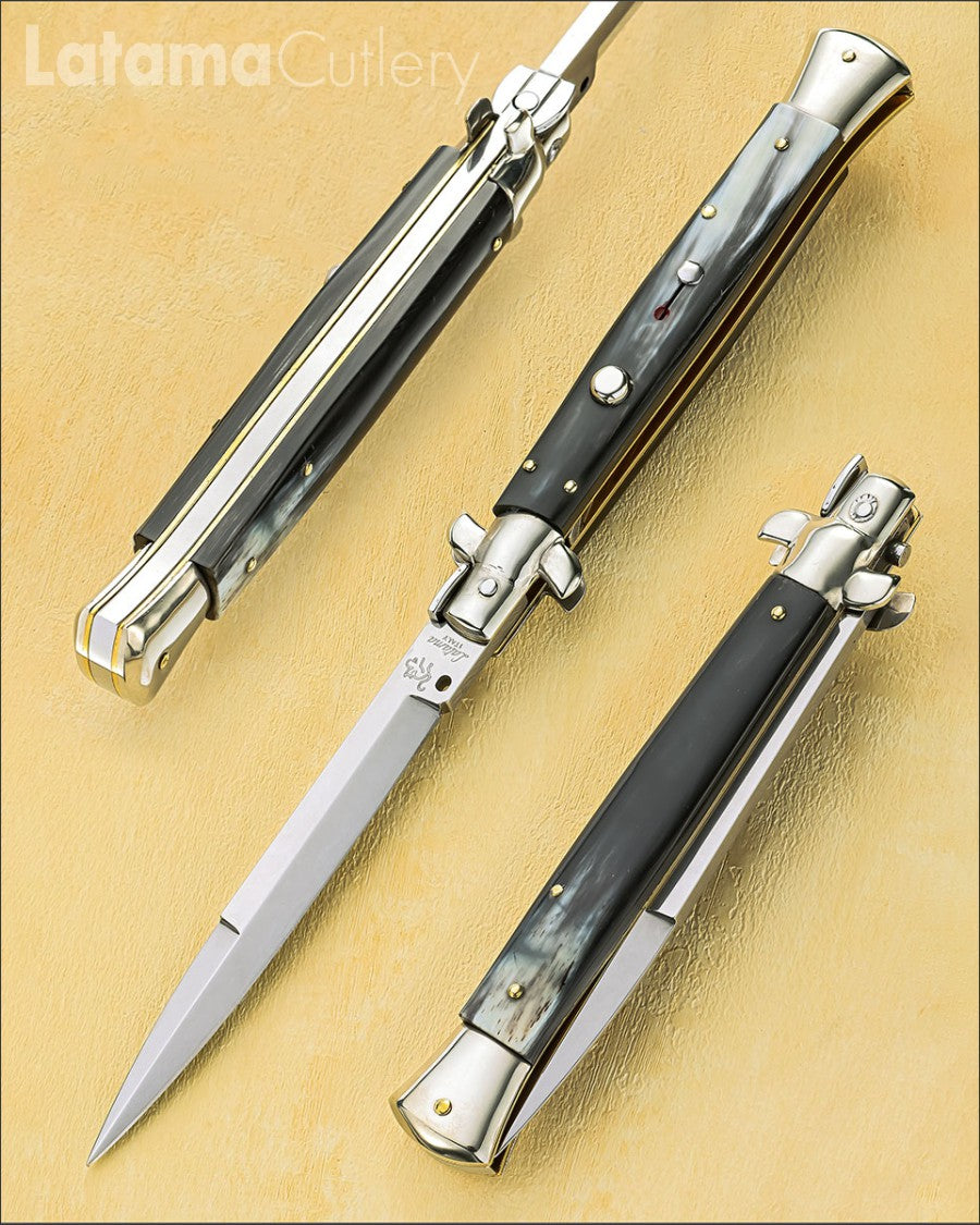 Walt's 28cm CLASSIC “Primo Black &amp; White” Bayonet Grind CL-PR-BA11380