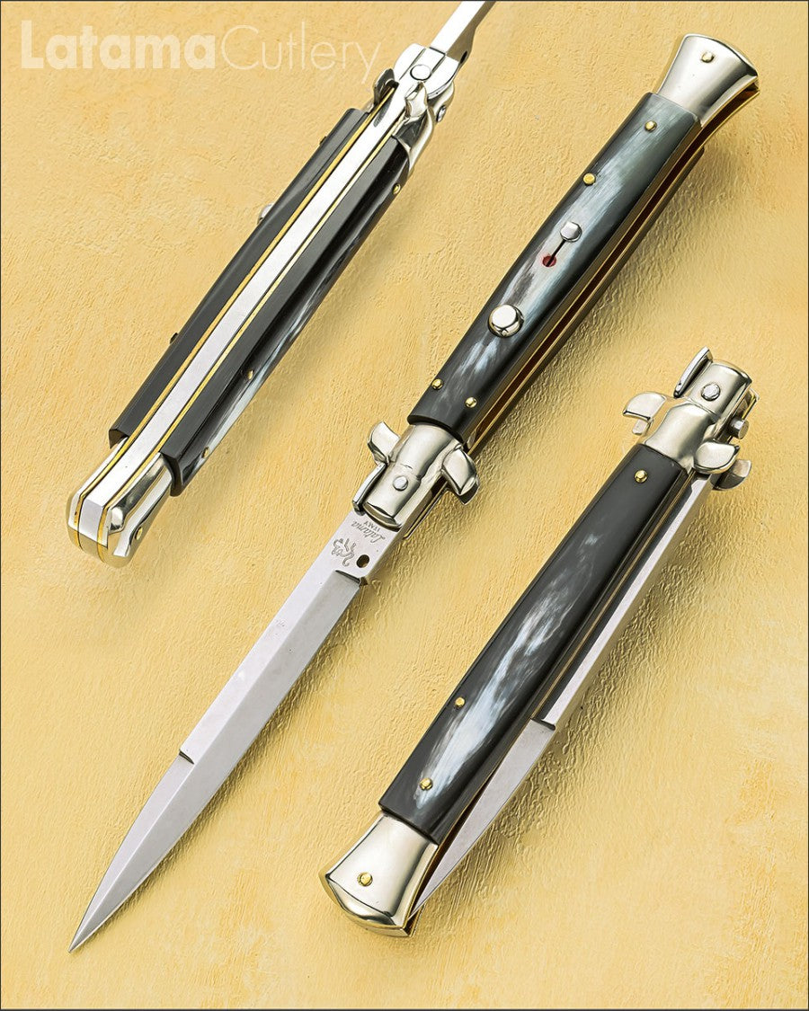 Walt's 28cm CLASSIC “Primo Black &amp; White” Bayonet Grind CL-PR-BA11381