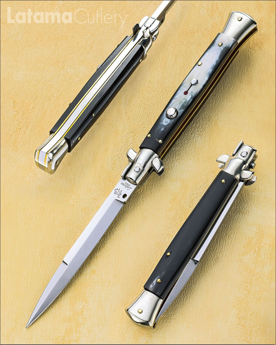 Walt's 28cm CLASSIC “Primo Black &amp; White” Bayonet Grind CL-PR-BA11384