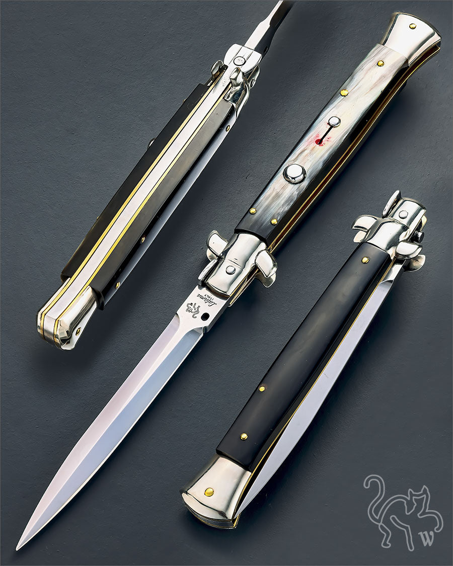 Walt's 28cm CLASSIC Primo Black & White NEW Dagger Grind CL-PR-ND11861