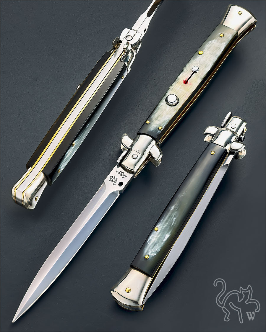 Walt's 28cm CLASSIC Primo Black & White NEW Dagger Grind CL-PR-ND11862