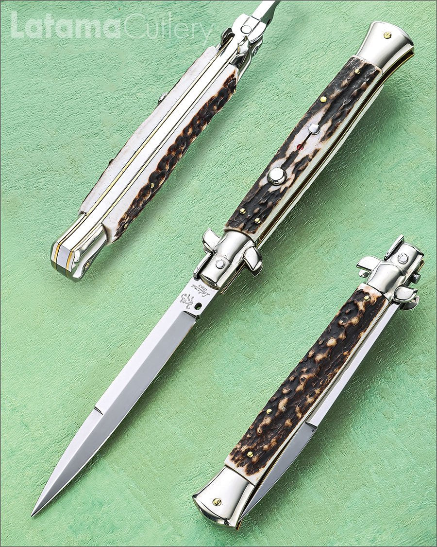 Walt's 28cm CLASSIC “Black Forest Stag” Bayonet Grind CL-ST-BA11385