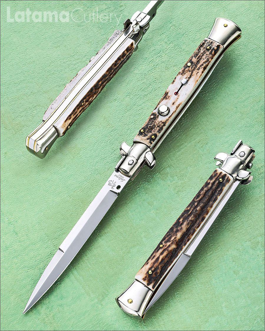 Walt's 28cm CLASSIC “Black Forest Stag” Bayonet Grind CL-ST-BA11386