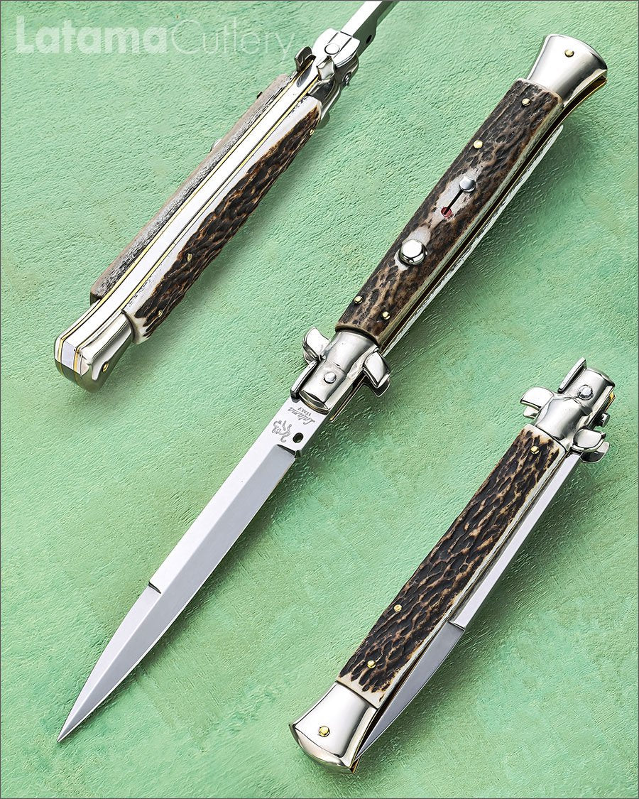 Walt's 28cm CLASSIC “Black Forest Stag” Bayonet Grind CL-ST-BA11387