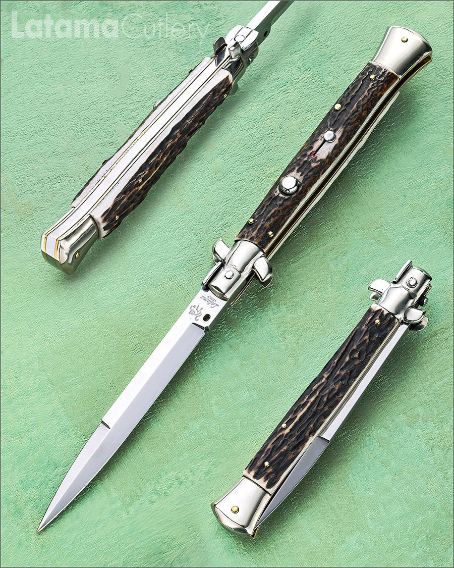 Walt's 28cm CLASSIC “Black Forest Stag” Bayonet Grind CL-ST-BA11388