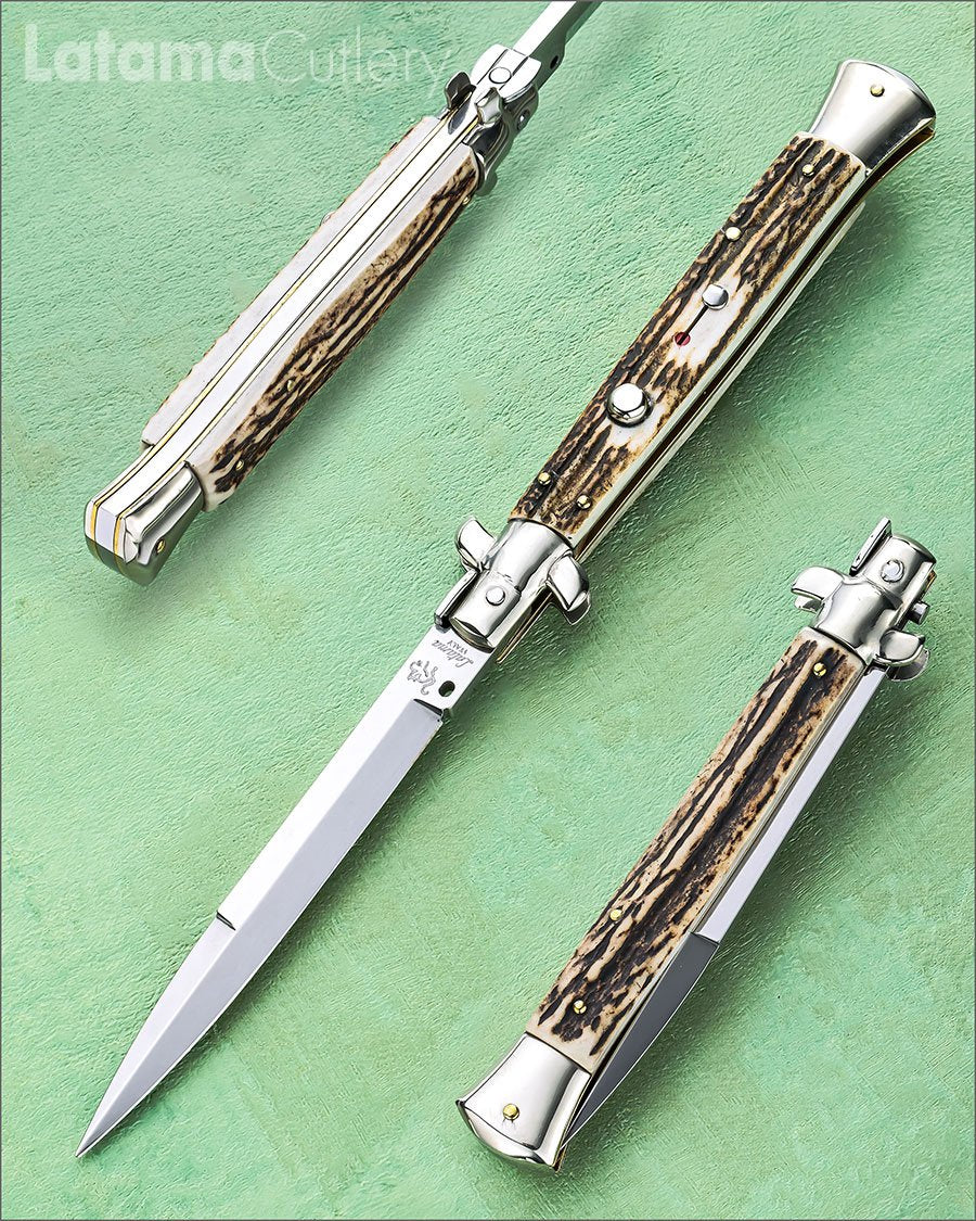 Walt's 28cm CLASSIC “Black Forest Stag” Bayonet Grind CL-ST-BA11389