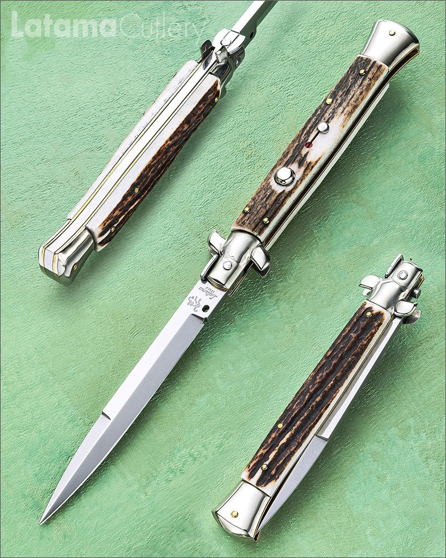 Walt's 28cm CLASSIC “Black Forest Stag” Bayonet Grind CL-ST-BA11390