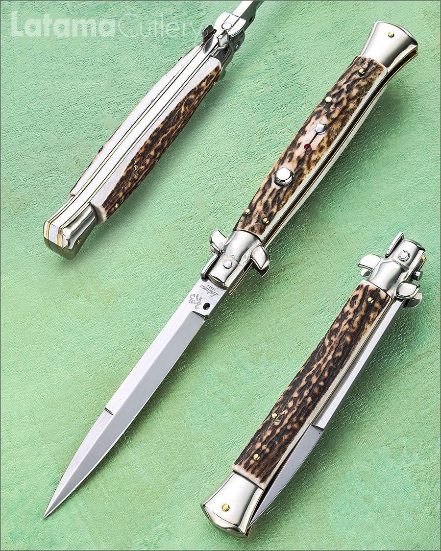 Walt's 28cm CLASSIC “Black Forest Stag” Bayonet Grind CL-ST-BA11391