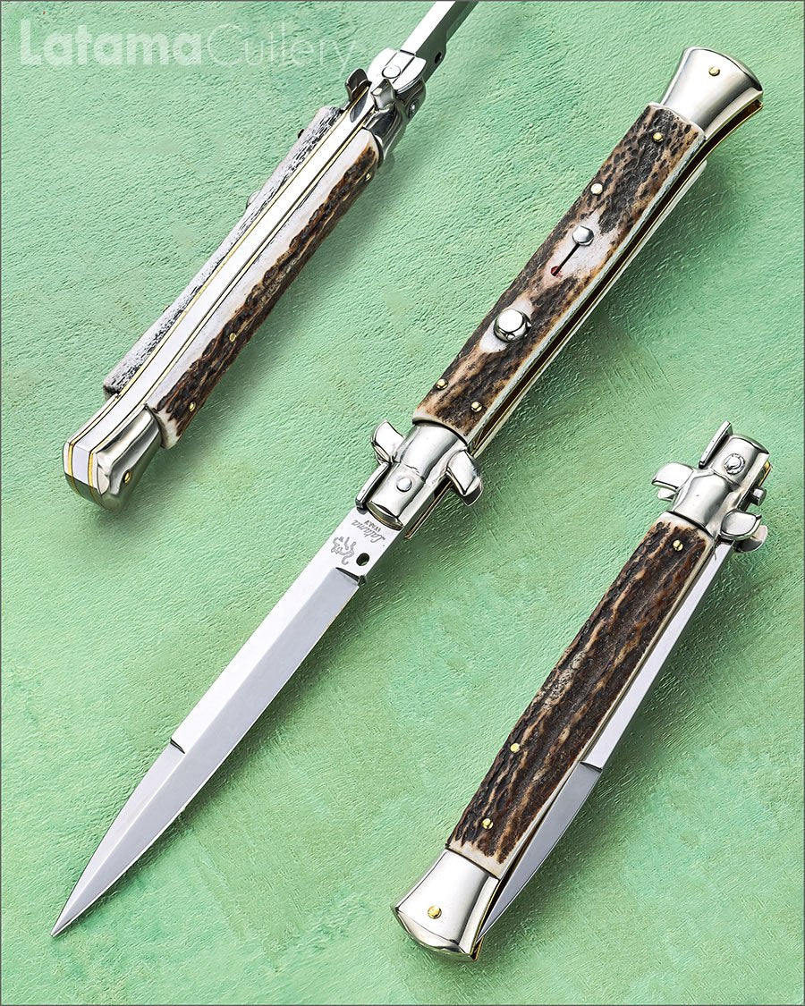 Walt's 28cm CLASSIC “Black Forest Stag” Bayonet Grind CL-ST-BA11392