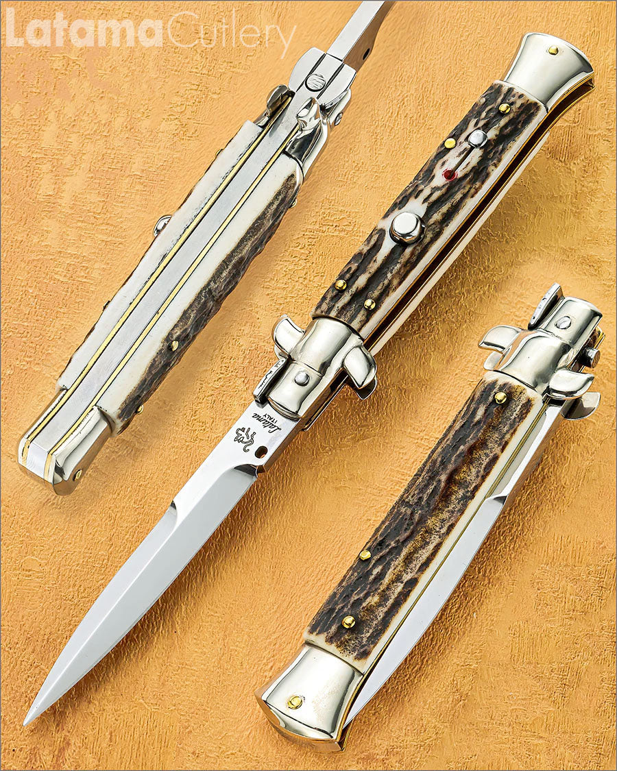 Walt's 23cm CLASSIC “Black Forest Stag” Half Grind CL-ST-HG9437
