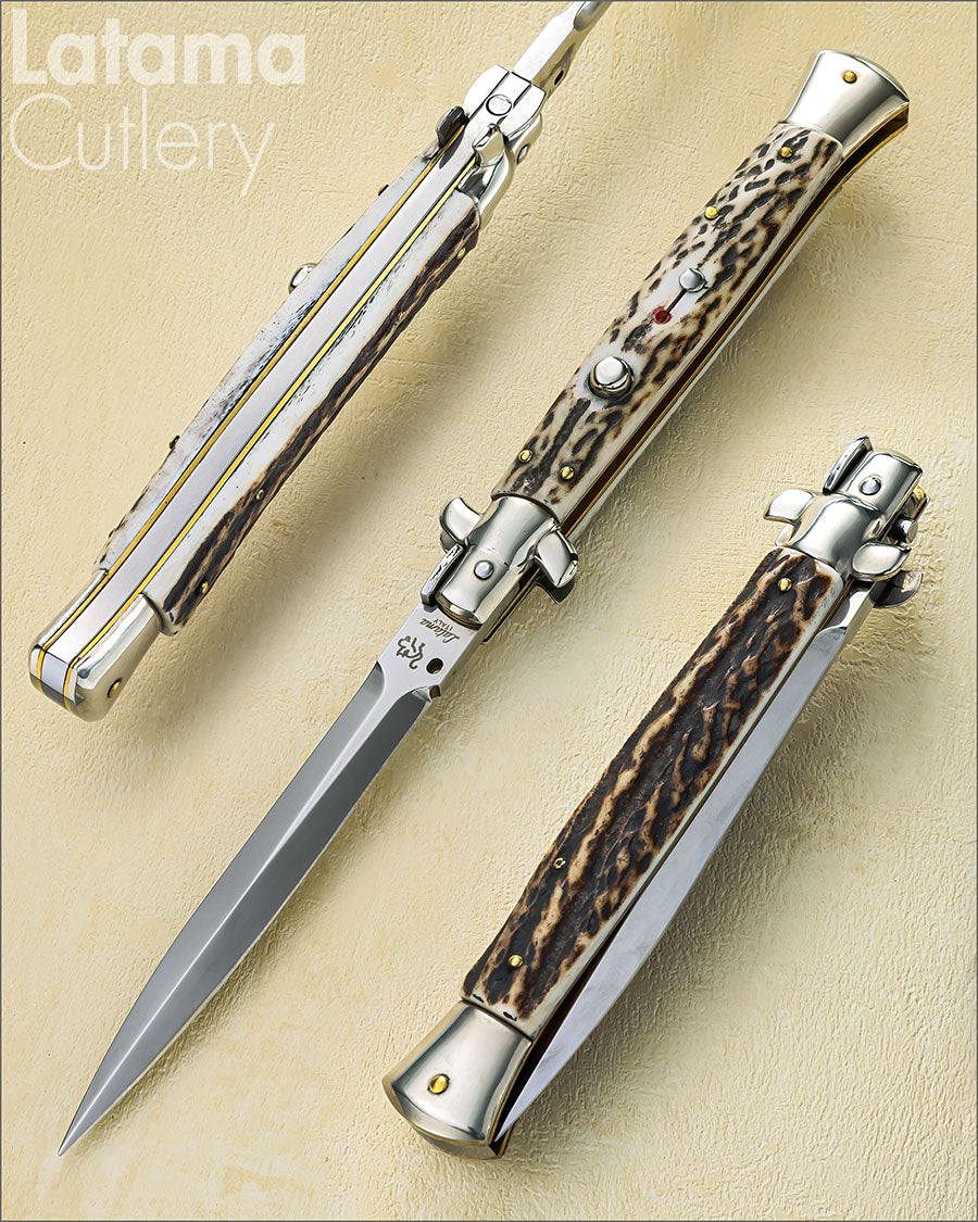 Walt's 28cm CLASSIC “Black Forest Stag” NEW Dagger Grind CL-ST-ND11096