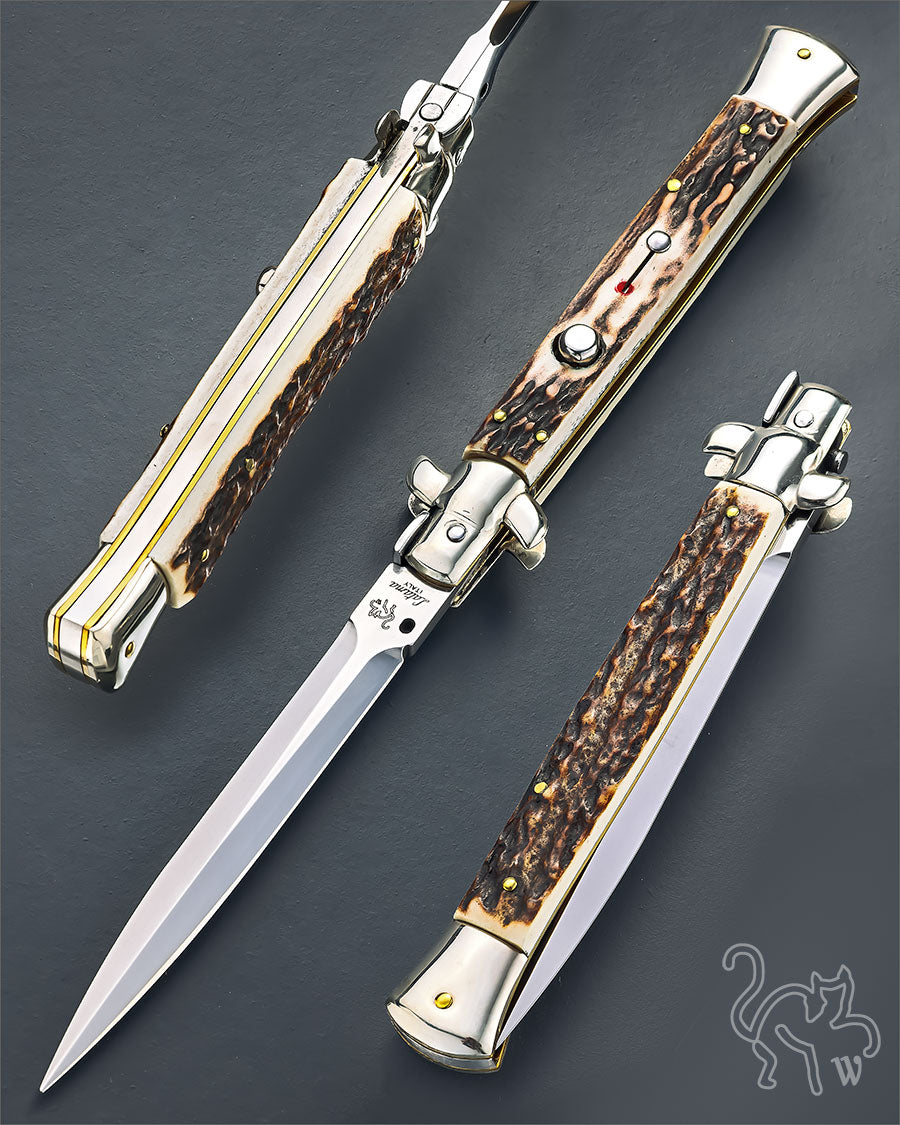 Walt's 28cm CLASSIC Black Forest Stag NEW Dagger Grind CL-ST-ND11868