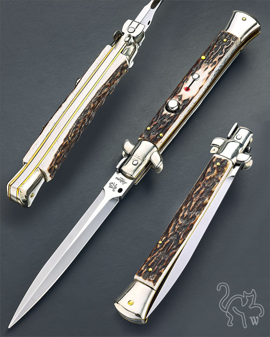 Walt's 28cm CLASSIC Black Forest Stag NEW Dagger Grind CL-ST-ND11869