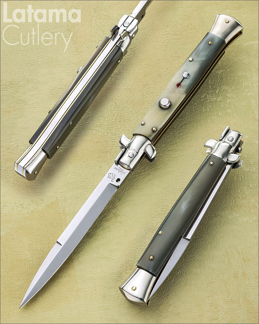 Walt's 28cm CLASSIC “Primo Black &amp; White” Bayonet Grind CL-PR-BA11212