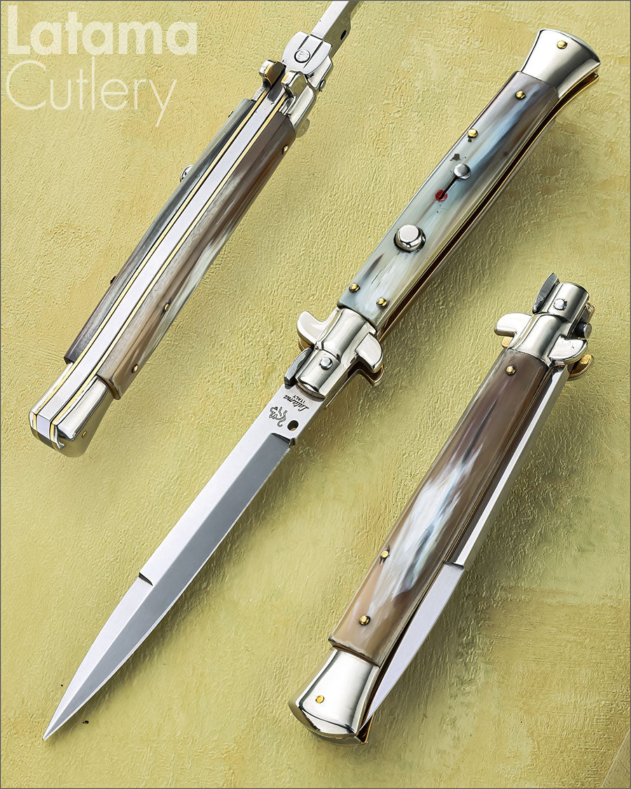 Walt's 28cm PICKLOCK “Primo Black &amp; White” Bayonet Grind PK-PR-BA11229
