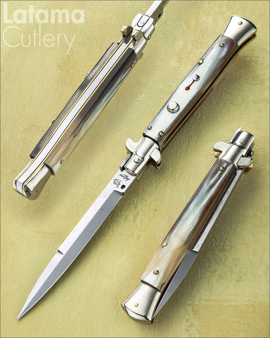 Walt's 28cm PICKLOCK “Primo Black &amp; White” Bayonet Grind PK-PR-BA11231