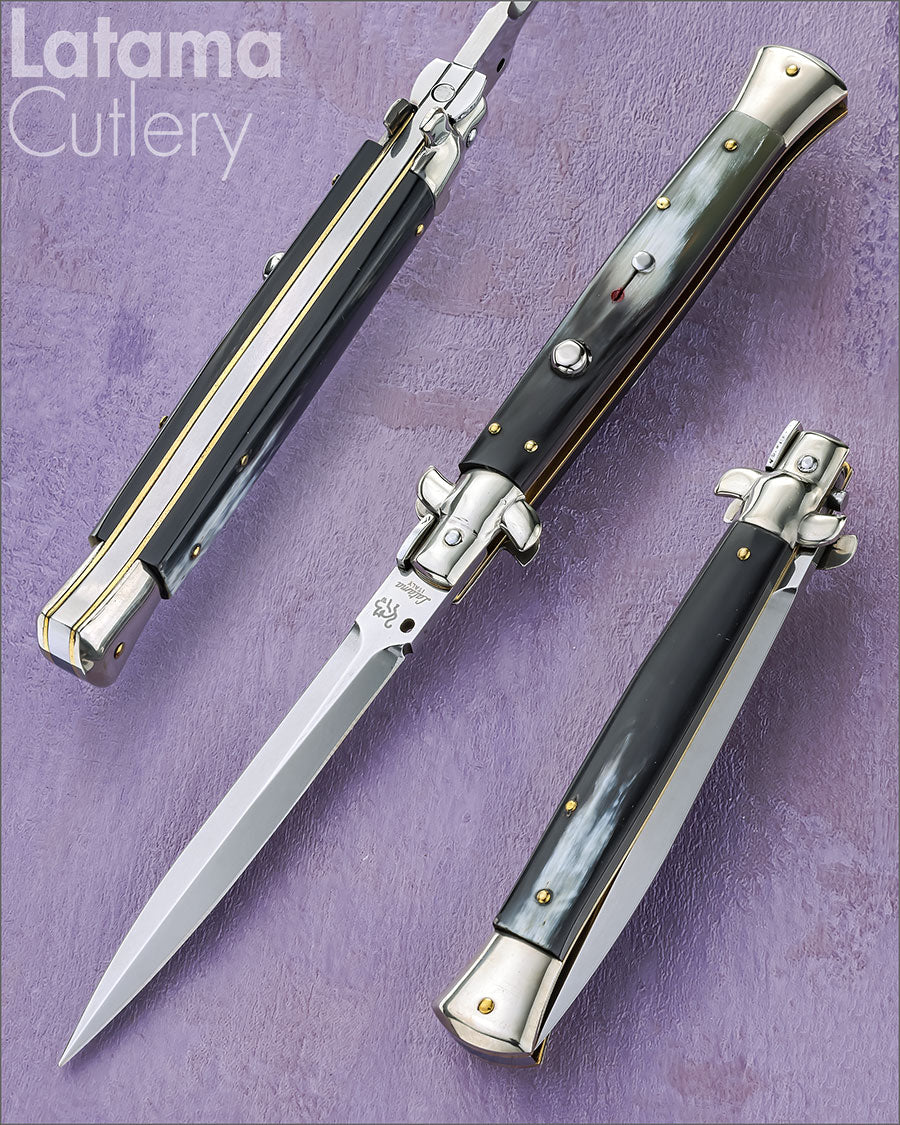 Walt's 28cm CLASSIC “Primo Black &amp; White” NEW Dagger Grind CL-PR-ND11235