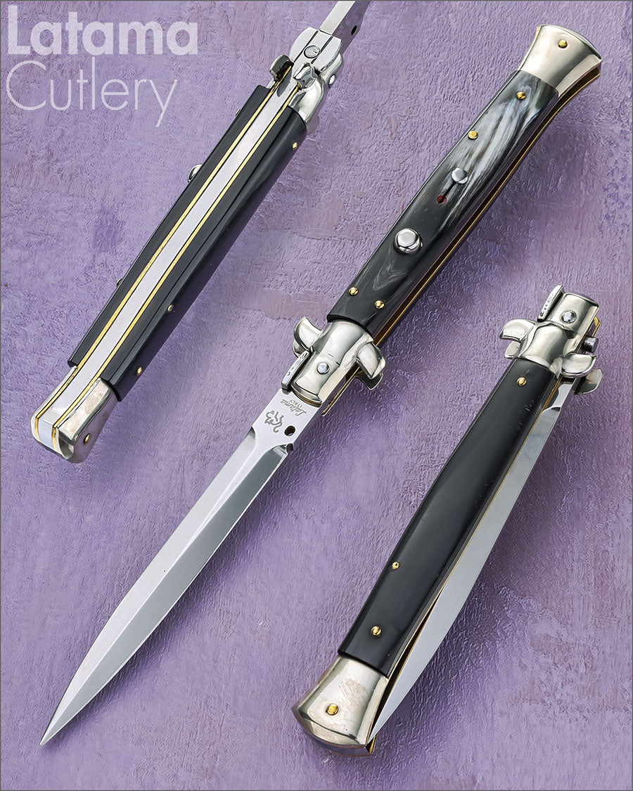 Walt's 28cm CLASSIC “Primo Black &amp; White” NEW Dagger Grind CL-PR-ND11236