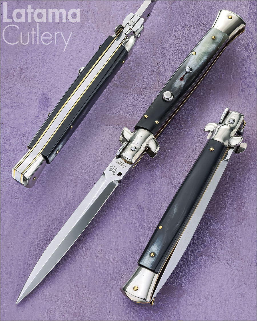 Walt's 28cm CLASSIC “Primo Black &amp; White” NEW Dagger Grind CL-PR-ND11237