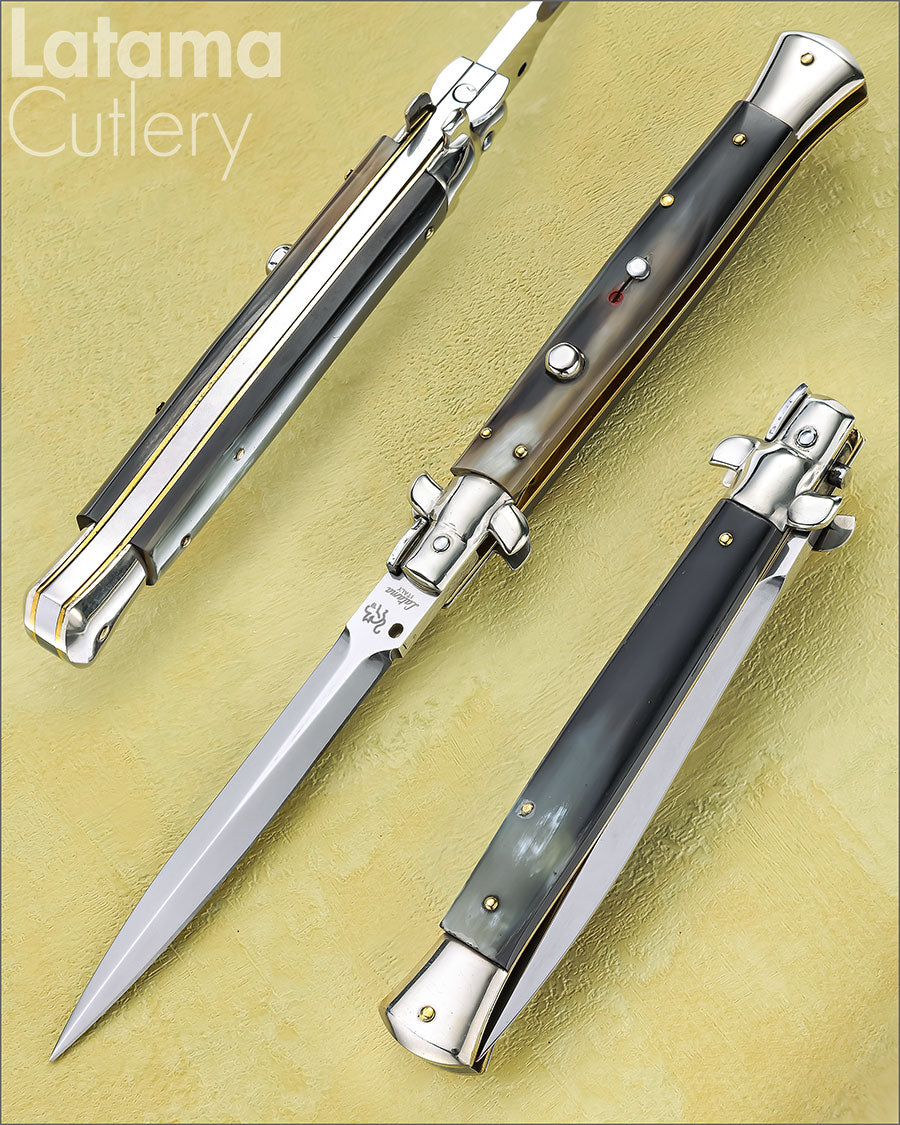 Walt's 28cm CLASSIC “Brazilian Black and White” NEW Dagger Grind CL-BW-ND11307