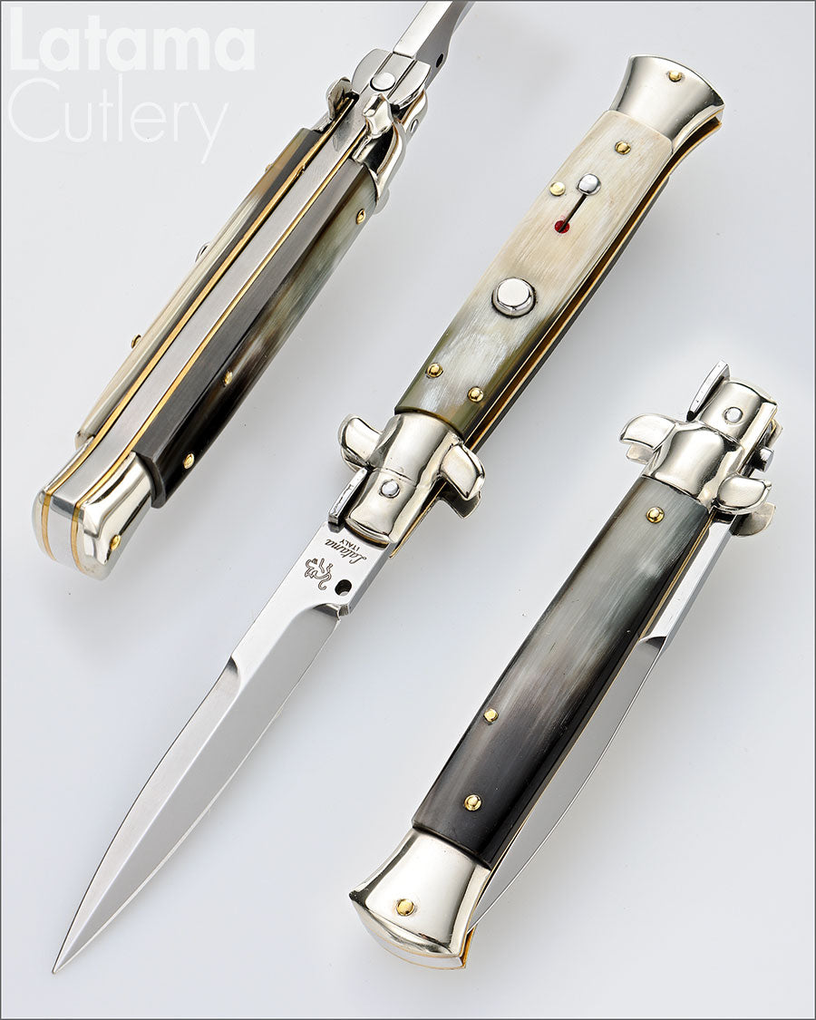 Walt's 23cm CLASSIC “Primo Black &amp; White” Half Grind CL-PR-HG9509