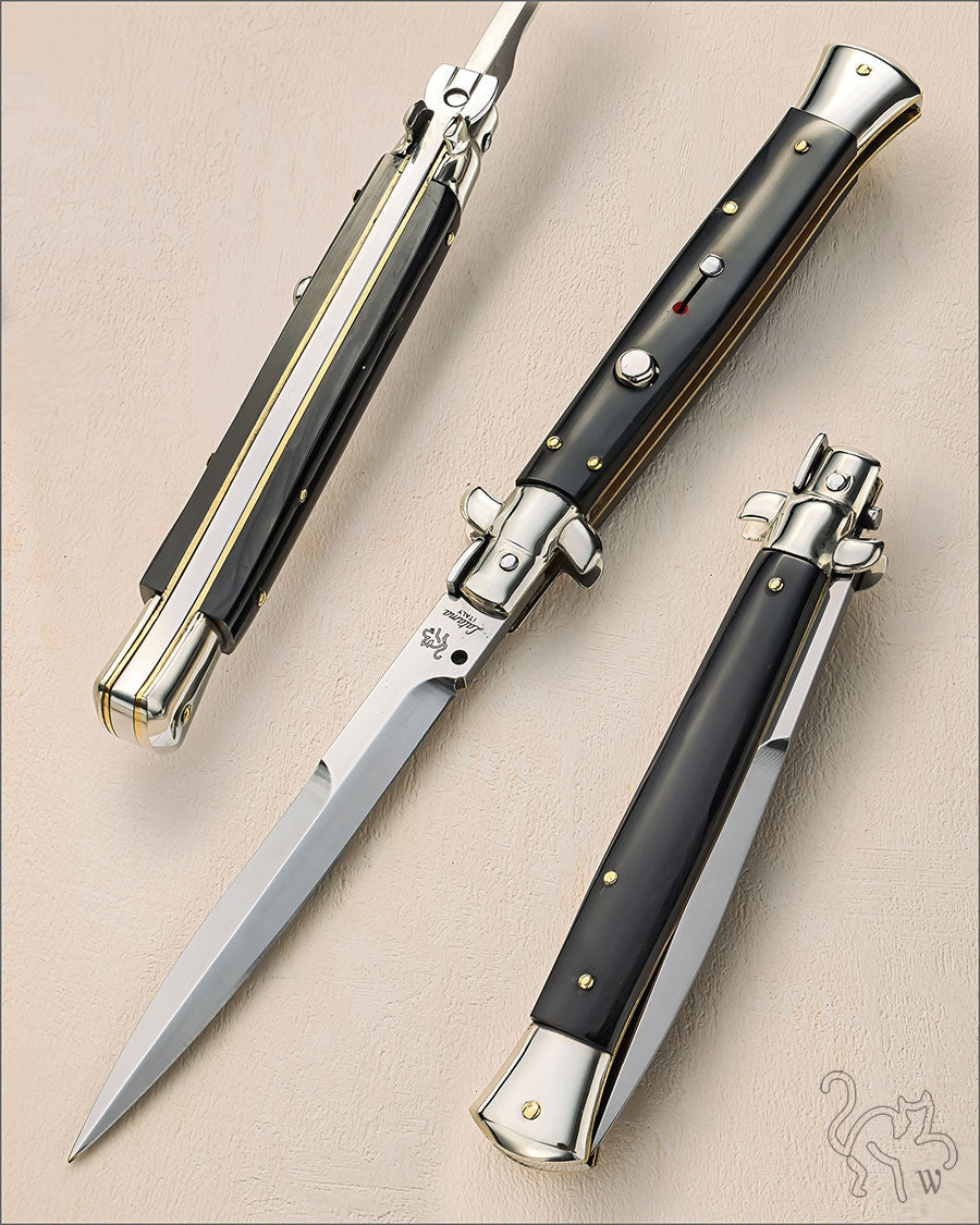 Walt's 28cm CLASSIC “Raven Black Horn” Half Grind CL-BH-HG11599