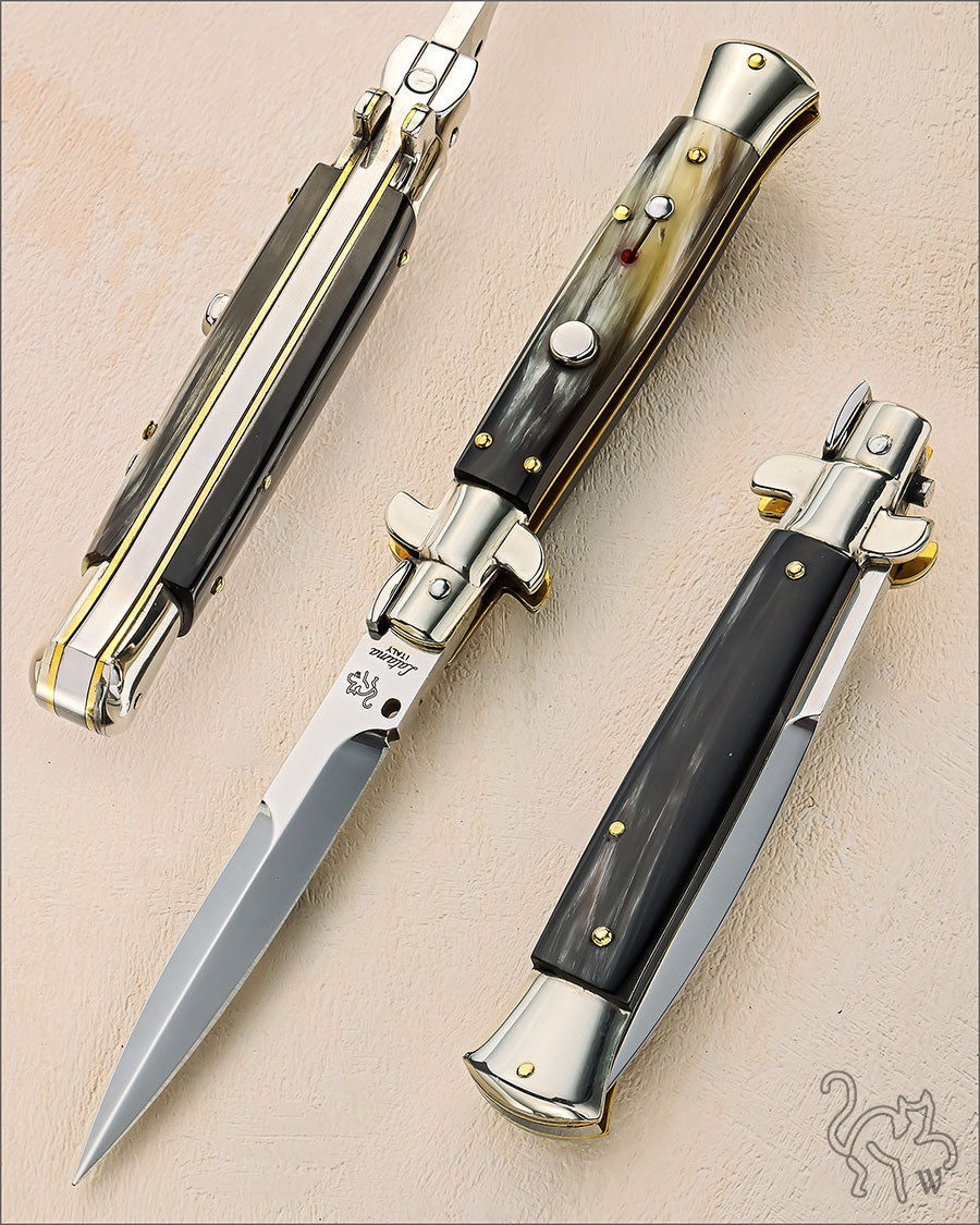 Walt's 23cm PICKLOCK “Primo Black &amp; White” Half Grind PK-PR-HG9645