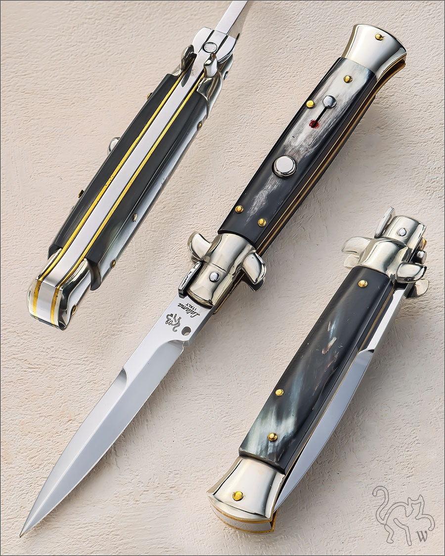 Walt's 23cm CLASSIC “Brazilian Black &amp; White” Half Grind CL-BW-HG9672