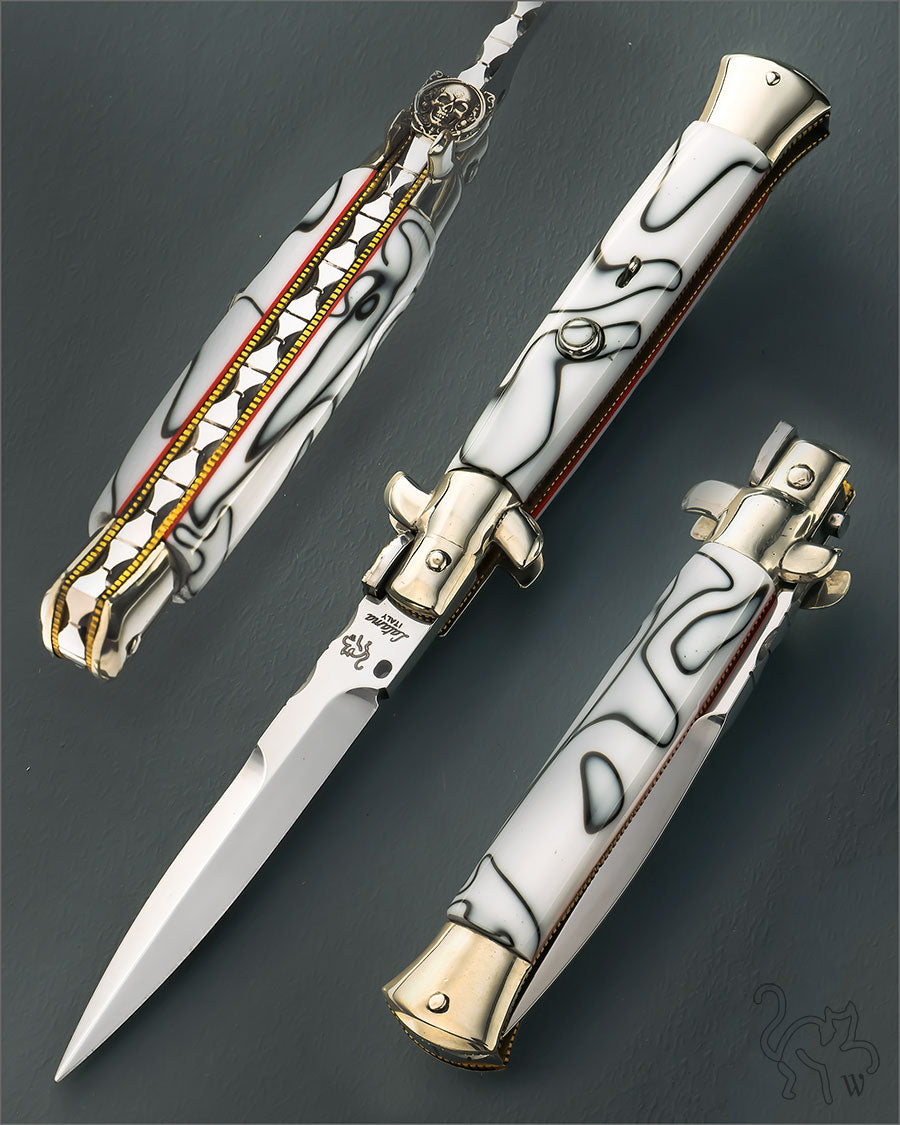 Walt's 23cm CUSTOM CLASSIC “Bones” Kirinite Release Button C-CL-BO-HG9679