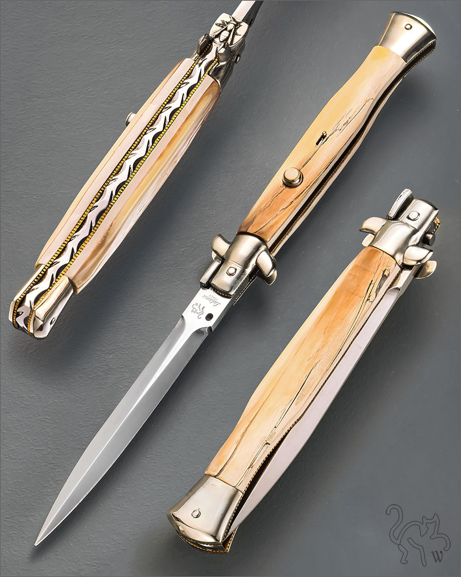 Walt's 28cm Custom CLASSIC “Wasp Style” Mammoth Ivory Release Button C-CL-MW-ND11679