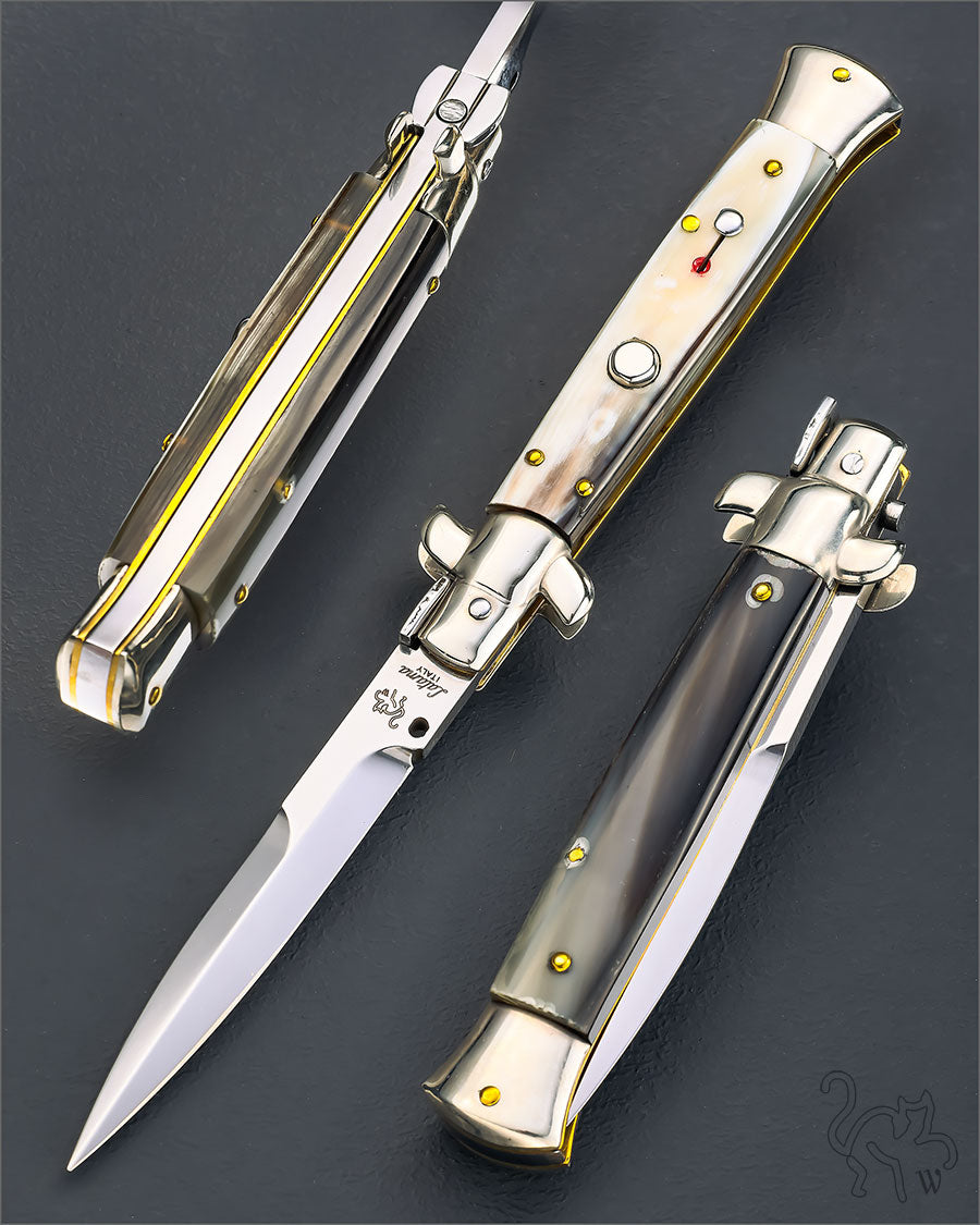 Walt's 23cm CLASSIC “Primo Black &amp; White” Half Grind CL-PR-HG9700