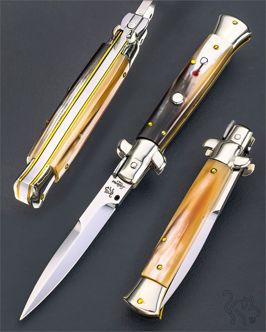 Walt's 23cm CLASSIC “Primo Black &amp; White” Half Grind CL-PR-HG9701
