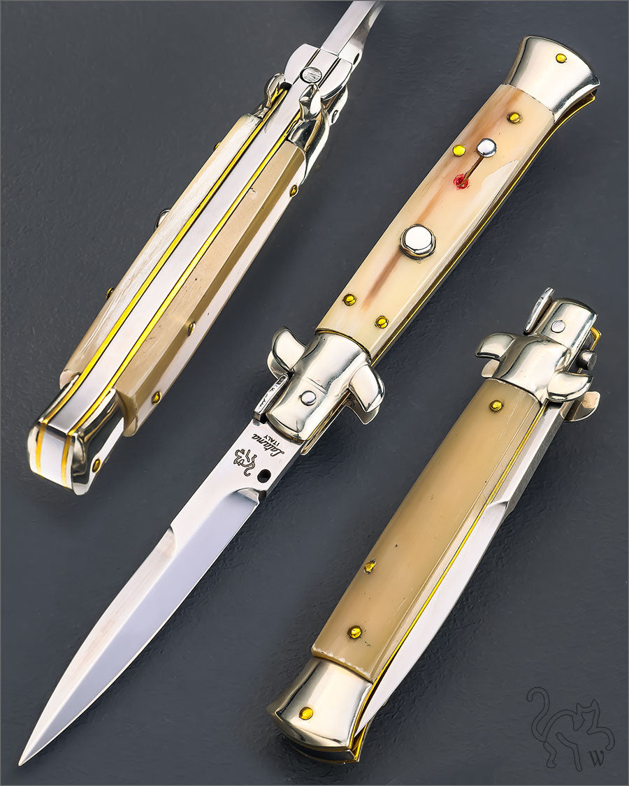 Walt's 23cm CLASSIC “Blond Honey Horn” Half Grind CL-BL-HG9704