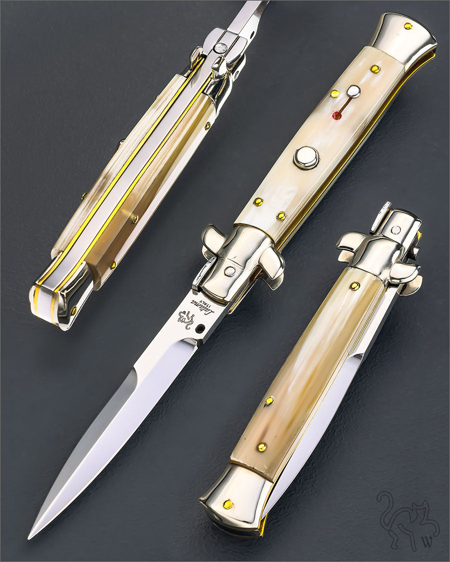 Walt's 23cm CLASSIC “Blond Honey Horn” Half Grind CL-BL-HG9706