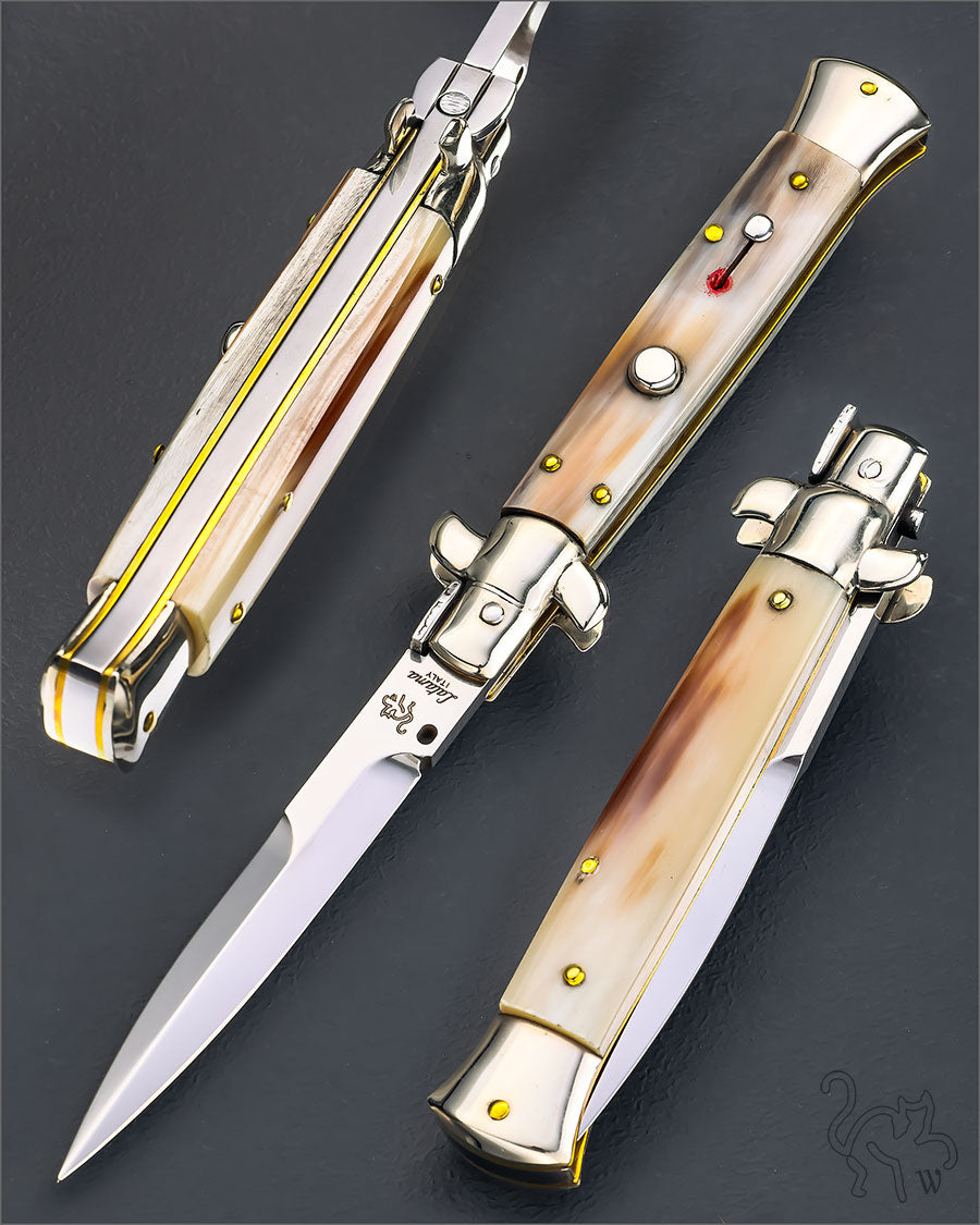 Walt's 23cm CLASSIC “Blond Honey Horn” Half Grind CL-BL-HG9707
